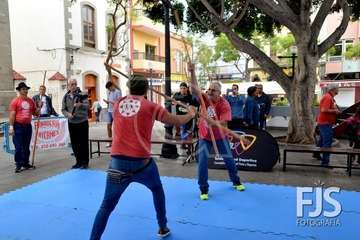 Los Llanos de Telde, en el día grande de sus fiestas patronales de 2019 (Foto Francisco Javier Santana)